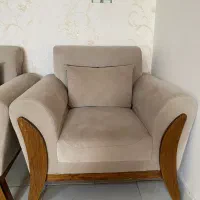 مبل راحتی ۷ نفره و میز عسلی و میز تلویزیون|مبلمان خانگی و میز عسلی|شاهرود, |دیوار