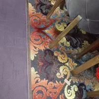 گلیم فرش گل برجسته