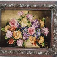 تابلو فرش دست بافت تبریز