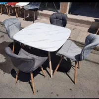 میز نهارخوری چستر آپارتمانی ناهارخوری پایه راش