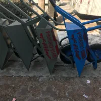 فرغون ورق ضخیم ۲ گاری فروشگاهی