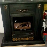 بخاری طرح شومینه بزرگ