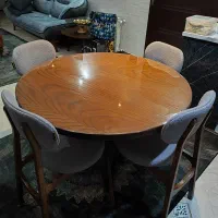 میز نهار خوری چهار نفره چوب راش