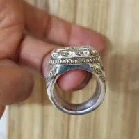 انگشتر نقره کلکسیونی زمرد اصل برلیان اصل( ۸۰ گرم )|جواهرات|تهران, تجریش|دیوار