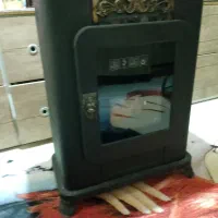 بخاری گازی شومینه جدید