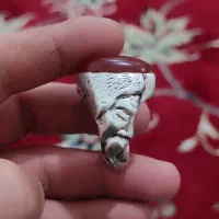 انگشتر قدیمی سه گل عباسی