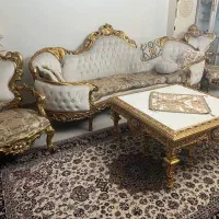 مبل ۱۰ نفره به همراه میز نهار خوری