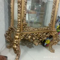 بوفه چوپ راش منبط ورق  طلایی قشنگ شیک