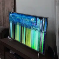 تلویزیون پنل سوخته