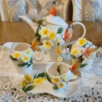 سرویس ایتالیایی دکوری چایخوری پروانه ناپولی