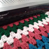 گیرنده دیجیتال شیشه قدیمی مینی‌بوس واشر گلویی