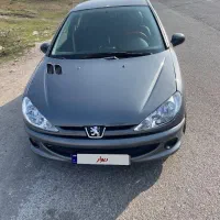 پژو ۲۰۶ تیپ ۲ مدل ۱۳۸۸ دور رنگ سه تیکه فابریک|خودرو سواری و وانت|قائمشهر, |دیوار