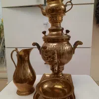 سماور برنجی آنتیک 3لیتری