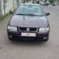سمند ef7 مدل ۹۱ عنابی