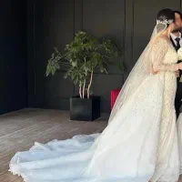 لباس عروس ژرنالی مدل ماهی سایز ۴۸-۳۸|لباس|گرگان, |دیوار