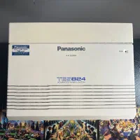 دستگاه سانترال Panasonic TES824 همراه با 6 تلفن|تلفن رومیزی|تهران, فلسطین (میدان انقلاب)|دیوار