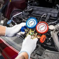 شارژ گاز کولر اتومبیل برق خودرو ثابت و سیار