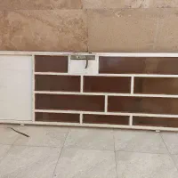 درب فلزی به همراه قفل بدون چهارچوب