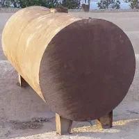 تانکر آب سالم و ورق ضخیم