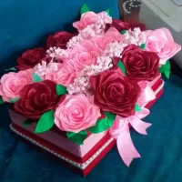 گل رویانی هدیه روز مادر|صنایع دستی و سایر لوازم تزئینی|کرمان, |دیوار