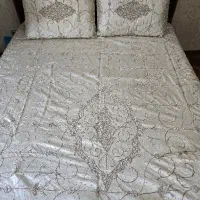 روتختی دست دوز سِرمه روی ساتن،اصل هند