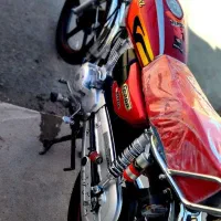 موتور ۲۰۰|موتورسیکلت|درب گنبد, |دیوار