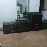 دراور ومیز ارایش|تخت و سرویس خواب|ساوه, |دیوار