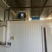 سردخانه بزرگ|ماشین‌آلات صنعتی|بافق, |دیوار