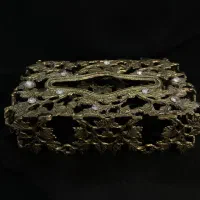 سطل ، جای دستمال کاغذی و ظرف شکلات خوری (برنز)|مجسمه، تندیس، ماکت|ری, شهید غیوری (ابن باویه)|دیوار