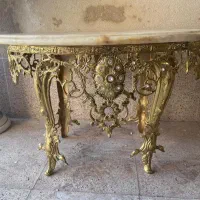 جلو مبلی برنز اصل  با رویه سنگی تاج دوطرفه|مبلمان خانگی و میز عسلی|ارومیه, |دیوار