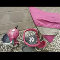 سه چرخه با  موزیکال  سالم ،طرح ربات|دوچرخه، اسکیت، اسکوتر|چابکسر, |دیوار