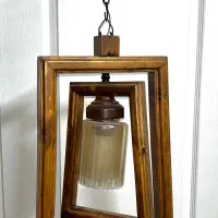 فروش لوستر چوبی مناسب اتاق خواب و اشپزخانه