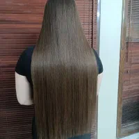 مدل کراتین و پروتیین تراپی و ابریشم سازی درمان مو