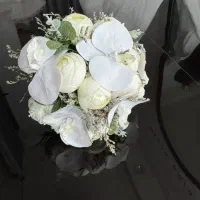 دسته گل عروس و نامزدی نو مصنوعی