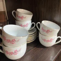 فنجان نعلبکی و بستنی خوری|ظروف سرو و پذیرایی|رشت, انصاری|دیوار