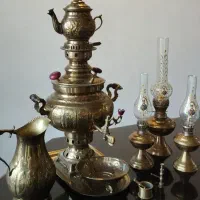 سرویس سماور زغالی