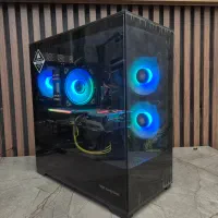 سیستم گیمینگ با گرافیک 6700xt و کیس آکواریومی