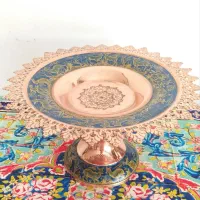 شیرینی خوری مسی.. تخفیف ویژه به علت ایراد جزئی|صنایع دستی و سایر لوازم تزئینی|تهران, گیشا|دیوار