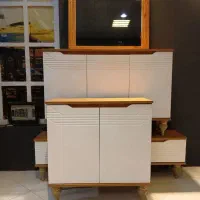 اینه کنسول میز تیوی جاکفشی|بوفه، ویترین، کنسول|پرند, فاز ۶|دیوار