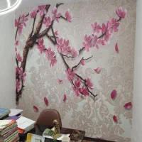 نصب فروش کاغذ دیواری پوستر نقاشی کل تهران