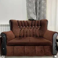 مبل راحتی بهمراه میز ناهار خوردی و میز تلویزیون|مبلمان خانگی و میز عسلی|کلاردشت, |دیوار