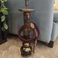 قلیون تنه چوب گردو