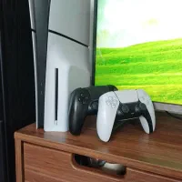 ps5 اسلیم استاندارد ۲ دسته با بازی