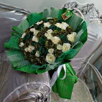 دسته گل ربانی|گل مصنوعی|گلپایگان, |دیوار