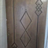 درب چوبی