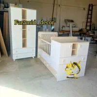 سیسمونی**/با قیمت مناسب/ برای دلبندتان|تخت و سرویس خواب|رشت, استقامت ۲|دیوار