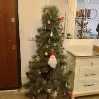 درخت برفی کریسمس ودرخت باردرحدنو