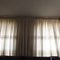 پرده پذیرایی همراه با والان