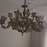 ۲عدد لوستر برنز