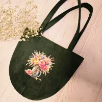 کیف پارچه ای زنانه|کیف، کفش، کمربند|شیراز, ریشمک|دیوار